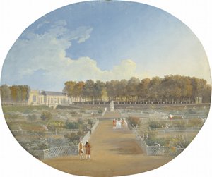 The Potager of the Hôtel de Valentinois in Passy by Alexis Nicolas Perignon the Elder