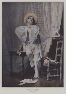 Pierrot Poet. Invocation
