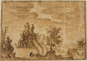 Fairy Castle in Landscape