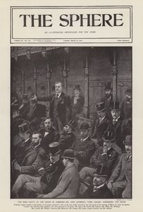 Irish MP John Redmond addressing the House of Commons
