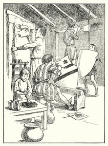 Merrie England: Painting Shields and Surcoats