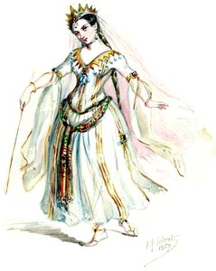The Sorceress - Costume Designs - Fairies, Ladies