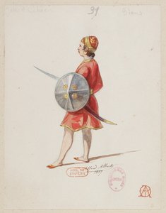 The Sorceress - Costume Designs - Chess Game, Pawns (Saracens)