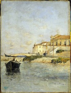 The Fishing Village by Alfred Casile