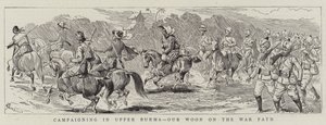 Campaigning in Upper Burma, our Woon on the War Path by Alfred Chantrey Corbould