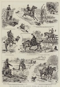 The Adventures of Two Runaway Horses, and what came of it by Alfred Chantrey Corbould