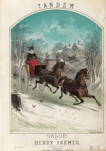Tandem Galop by Alfred Concanen