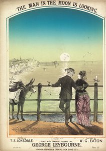 The Man in the Moon is Looking by Alfred Concanen