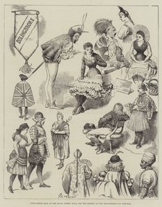 Fancy-Dress Ball at the Royal Albert Hall, for the Benefit of the Bolingbroke Pay Hospital