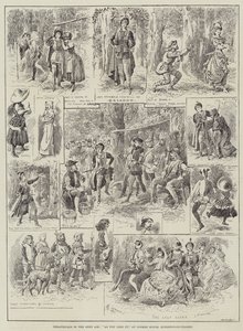Theatricals in the Open Air, As You Like It, at Coombe House, Kingston-on-Thames