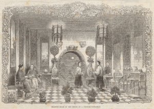 Drawing Room in the House of a Chinese Nobleman by Alfred Crowquill