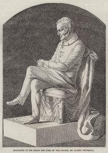 Statuette of His Grace the Duke of Wellington by Alfred Crowquill