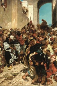 Les prisonniers Marocains by Alfred Dehodencq
