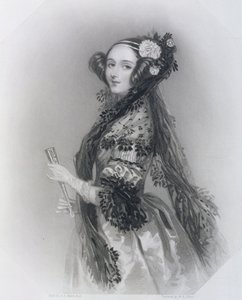 Augusta Ada King, Countess of Lovelace (1815-52) by Alfred Edward Chalon