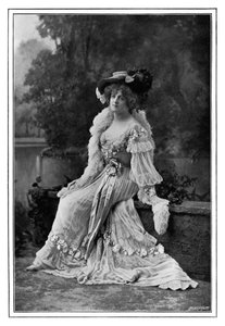 Marie Studholme, English theatre actress, 1901 by Alfred Ellis and Walery