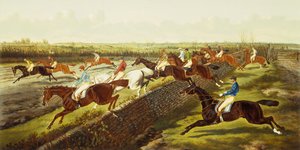 A Steeplechase by Alfred Frank de Prades