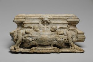 One of 9 maquettes for the Sam Wilson Chimneypiece, c.1908-14 by Alfred Gilbert
