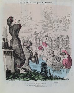 Bathers in the Seine at Bougival, from 