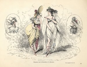 Merveilleuses in the French Revolutionary era by Alfred Grevin