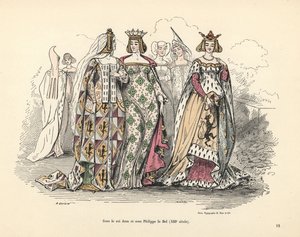 Noble women in the era of King John II and Philip the Good of France by Alfred Grevin