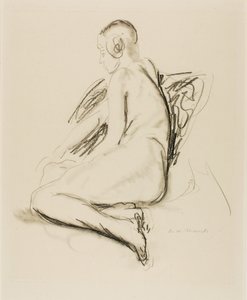 Seated Nude by Alfred H. Maurer