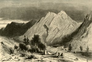 Limestone Formation on Pitt River by Alfred Harral