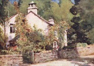 Lake District: Dove Cottage, Grasmere by Alfred Heaton Cooper