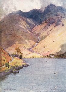 Lake District: Wastwater and Scawfell by Alfred Heaton Cooper