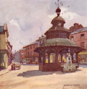 Market Cross, North Walsham, Norfolk by Alfred Heaton Cooper