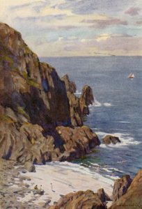 The Kullen Rocks, Molle, on the Kattegatt by Alfred Heaton Cooper