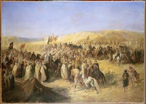 Napoleon III (1808-73) in Algeria, 21st May 1865