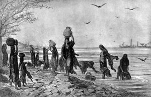 Women Fellahs at the Edge of the Nile