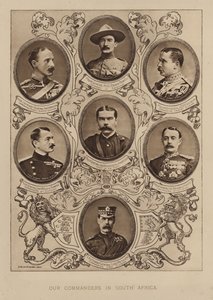 Commanders of the British Army in South Africa during the Boer War by Alfred Hugh Fisher