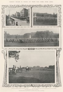 German Troops in Vienna on their Way Home from China by Alfred Hugh Fisher
