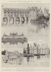 Picturesque France, Four Chateaux in Touraine