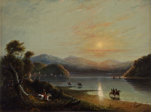 Green River (Oregon) by Alfred Jacob Miller