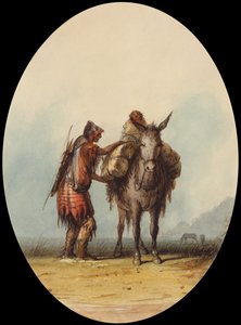 Root Diggers, c.1837 by Alfred Jacob Miller