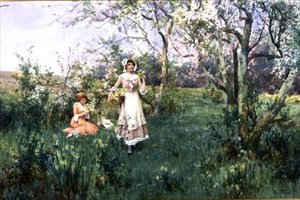 Spring Flowers by Alfred Jr. Glendening