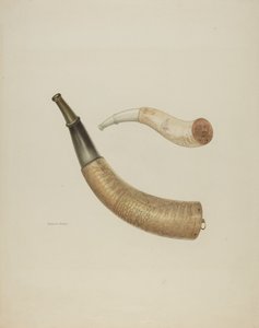 Powder Horn by Alfred Koehn