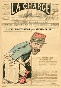 Cover of La Charge (1888), Satirical in Colors by Alfred Le Petit