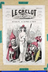 Cover of Le Grelot, number 50, Satirical in Colours
