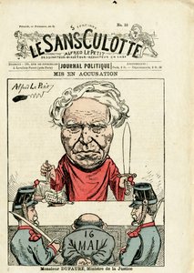Cover of Le Sans-Panlotte, number 10, Satirical in Colors
