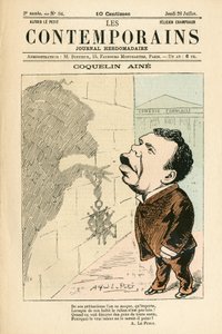 Cover of Les Contemporains, number 34 by Alfred Le Petit