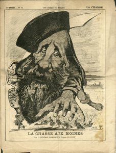 Illustration by Alfred Le Pete in La Charge (1870), No. 12 by Alfred Le Petit