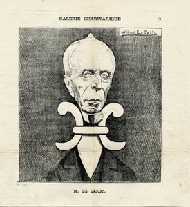 Illustration by Alfred Le Pete (1841-1909) in Le Charivari by Alfred Le Petit