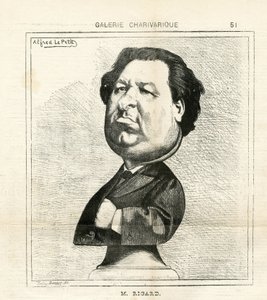 Illustration by Alfred Le Petit in Le Charivari by Alfred Le Petit