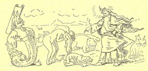 Illustration of Alfred Le Pete (1841-1909) in Gros-Jean and his cure by Alfred Le Petit