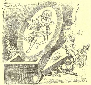 Illustration of Alfred Le Pete in Gros-Jean and His Parish by Alfred Le Petit
