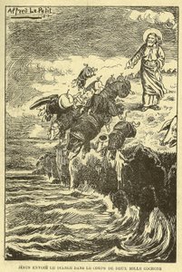 Illustration of Alfred Le Pete in Gros-Jean and His Parish by Alfred Le Petit