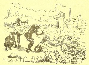 Illustration of Alfred Le Petit in Gros-Jean and His Priest by Alfred Le Petit